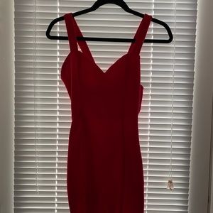 Red TOBI mini dress